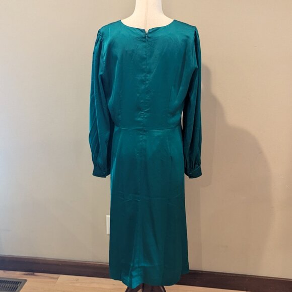 Ann Taylor Crystal Button Wrap Dress - Picture 11 of 11